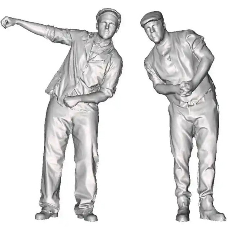 OO Gauge Loco Specific Crew – Bachmann Ffestiniog Double Fairlie Crew 2 (facing foward)