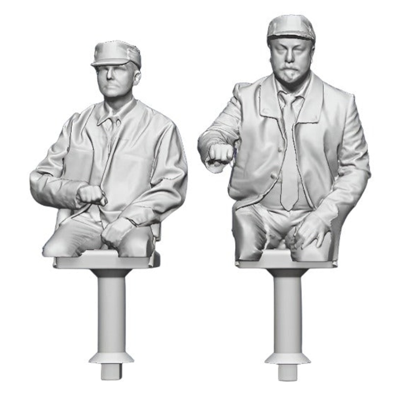 OO Gauge Loco Specific Crew – Cavalex Class 56  70-80s crew