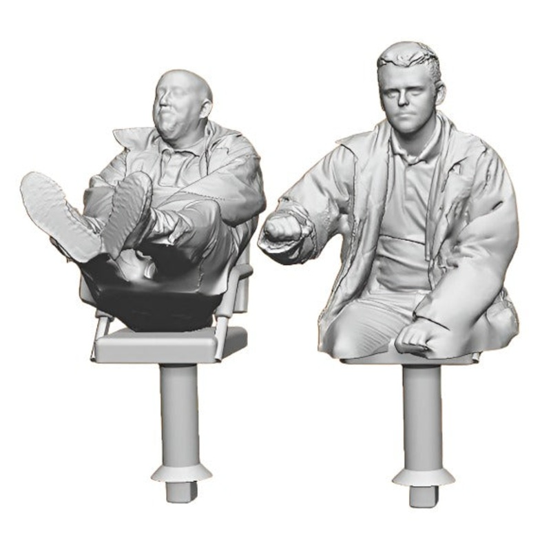 OO Gauge Loco Specific Crew – Cavalex Class 56 – 90s Crew