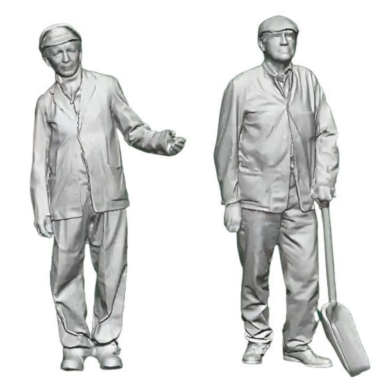 OO Gauge Loco Specific Crew – GWR 4300 Class Mogul Crew Pack