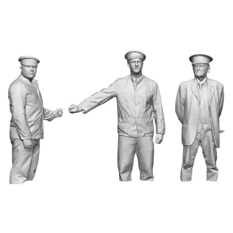 OO Gauge Loco Specific Crew – Kernow GWR Railmotor Crew Pack