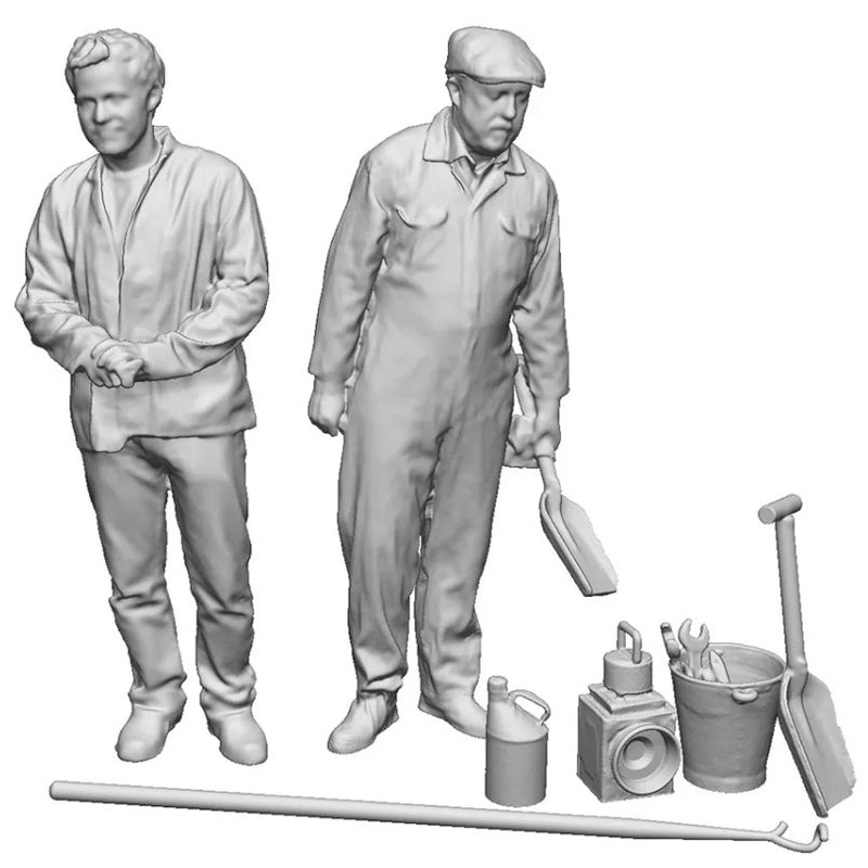 OO Gauge Loco Specific Crew – Kerr Stuart Victory Crew Pack