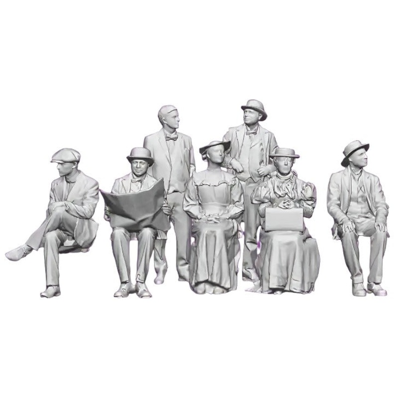 OO Gauge Loco Specific Crew – Rapido W&U Tramcar Pack