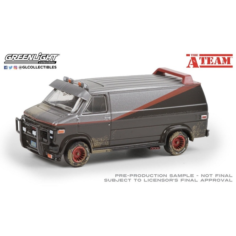 The A Team (1983-87 TV Series) GMC Vandura – Weathered