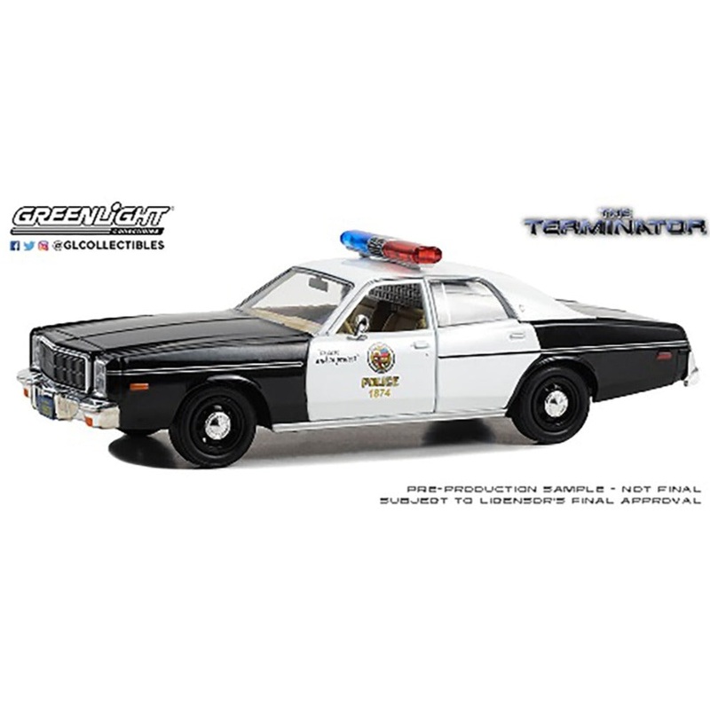 The Terminator (1984 Movie) 1977 Plymouth Fury Metropolitan Police