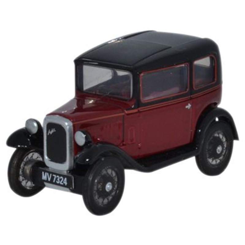 Austin Seven RN Saloon Maroon