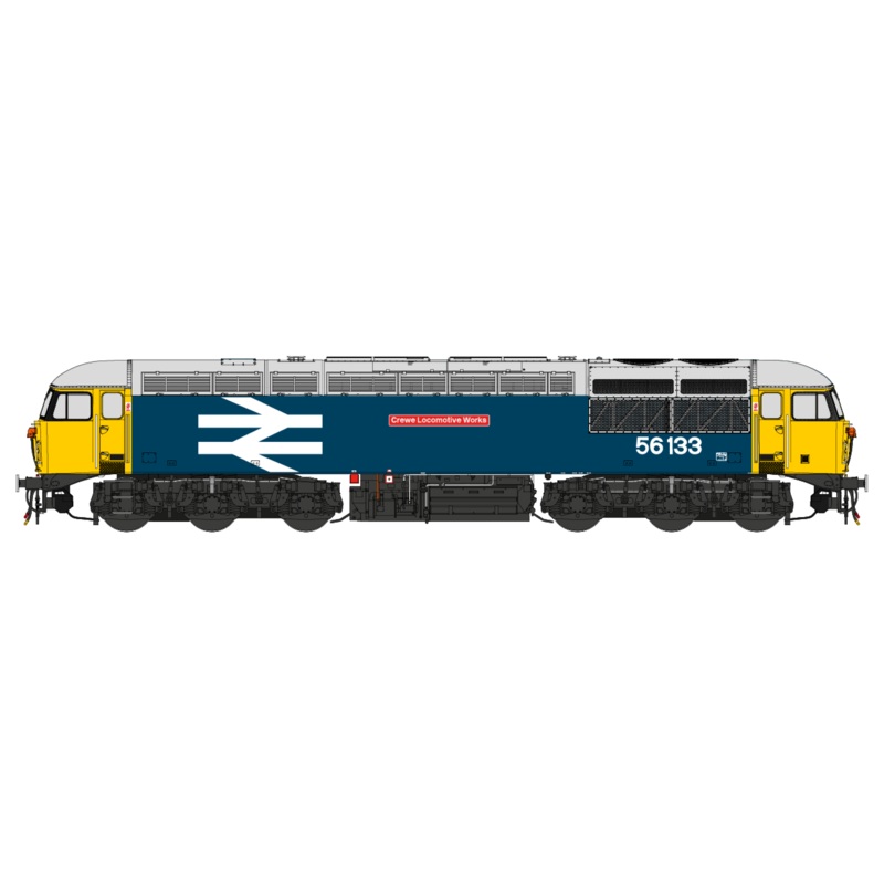 Class 56 BR Blue ‘Crewe Locomotive Works’ No.56133 (Large Logo) Diesel Locomotive