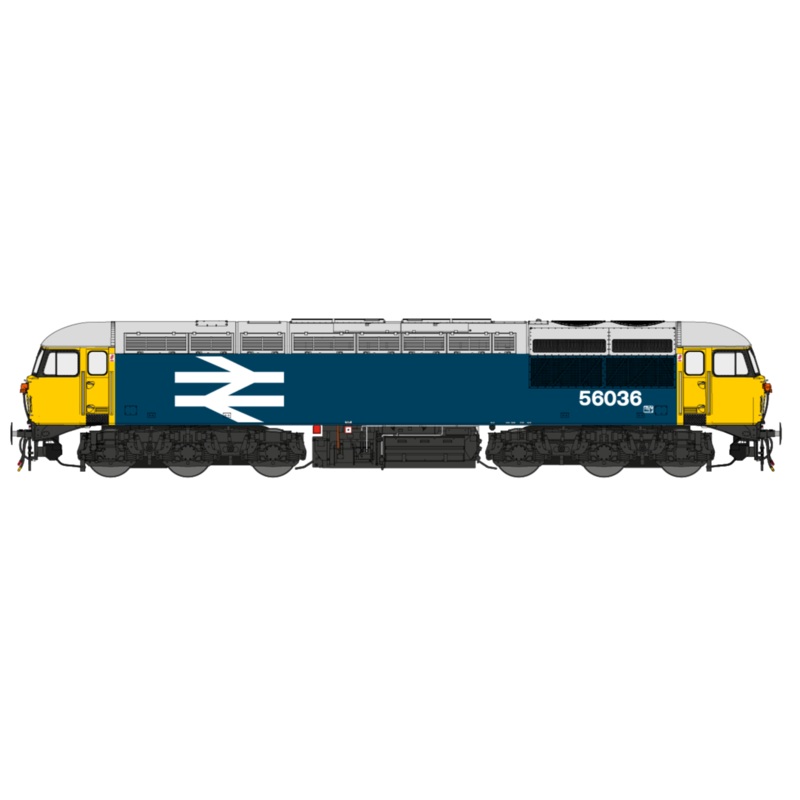 Class 56 BR Blue No.56036 (Large Logo) Diesel Locomotive – DCC Sound