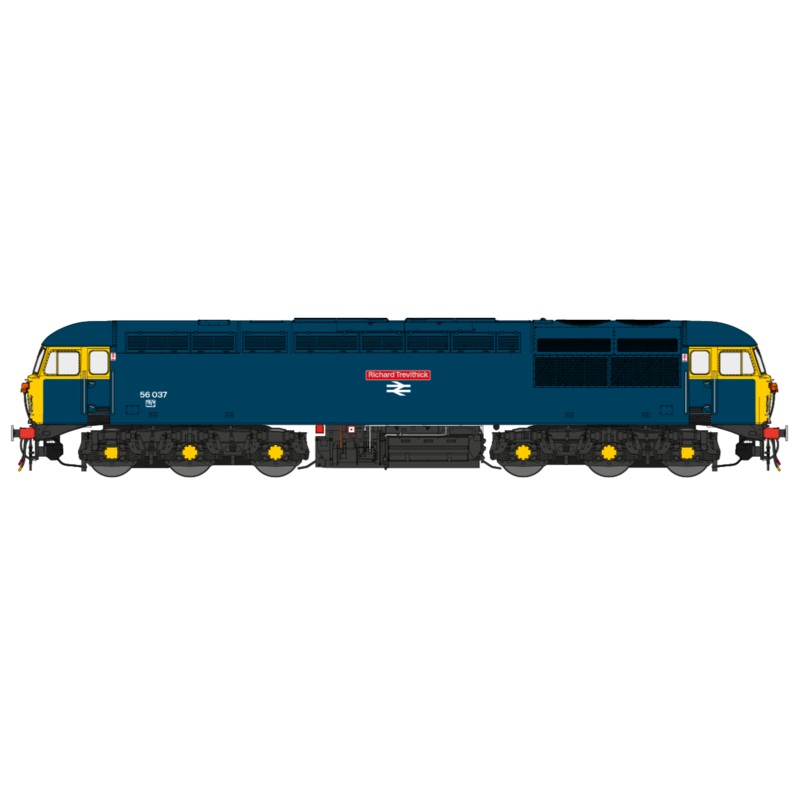 Class 56 BR Blue ‘Richard Trevithick’ No.56037 Diesel Locomotive