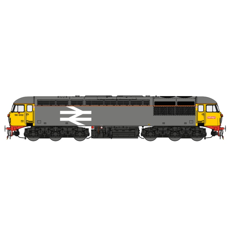 Class 56 BR Original Railfreight Grey No.56002 Diesel Locomotive