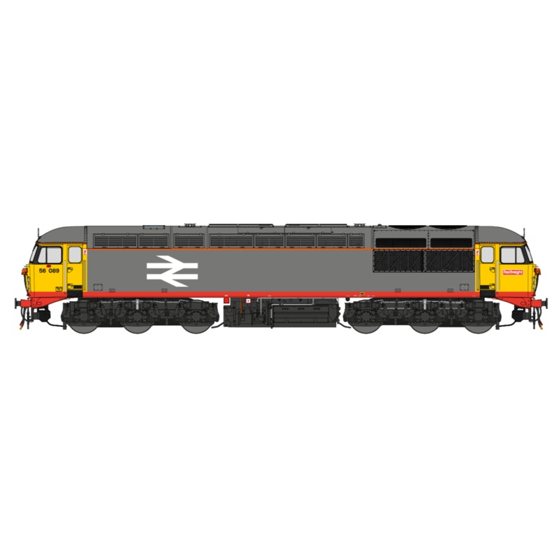 Class 56 BR Railfreight Grey No.56089 (with Red Stripe) Diesel Locomotive
