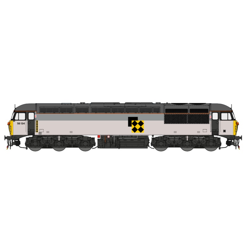Class 56 Triple Grey Coal Sector No.56134 Diesel Locomotive – DCC Sound