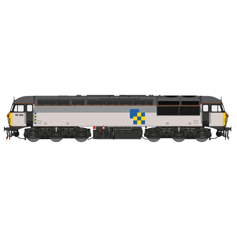 Class 56 Triple Grey Construction No.56052 Diesel Locomotive