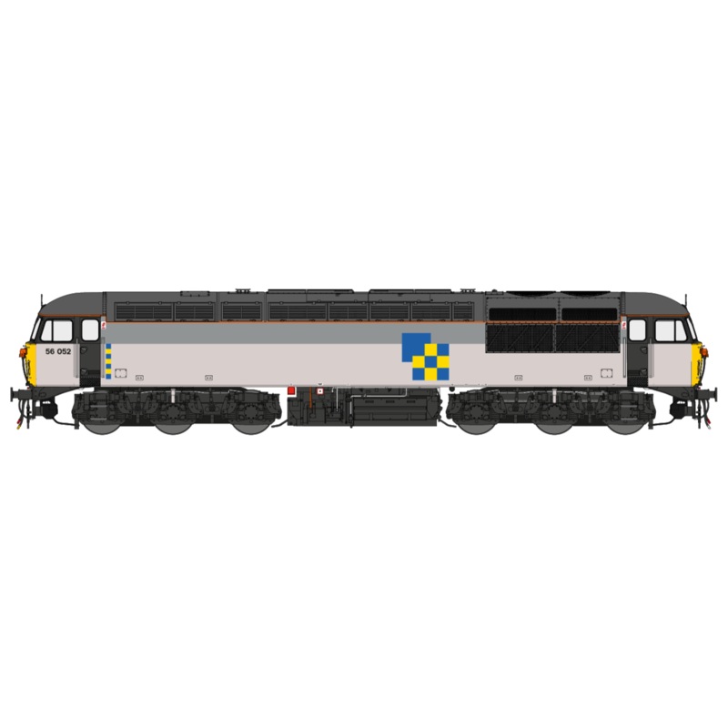 Class 56 Triple Grey Construction No.56052 Diesel Locomotive – DCC Sound