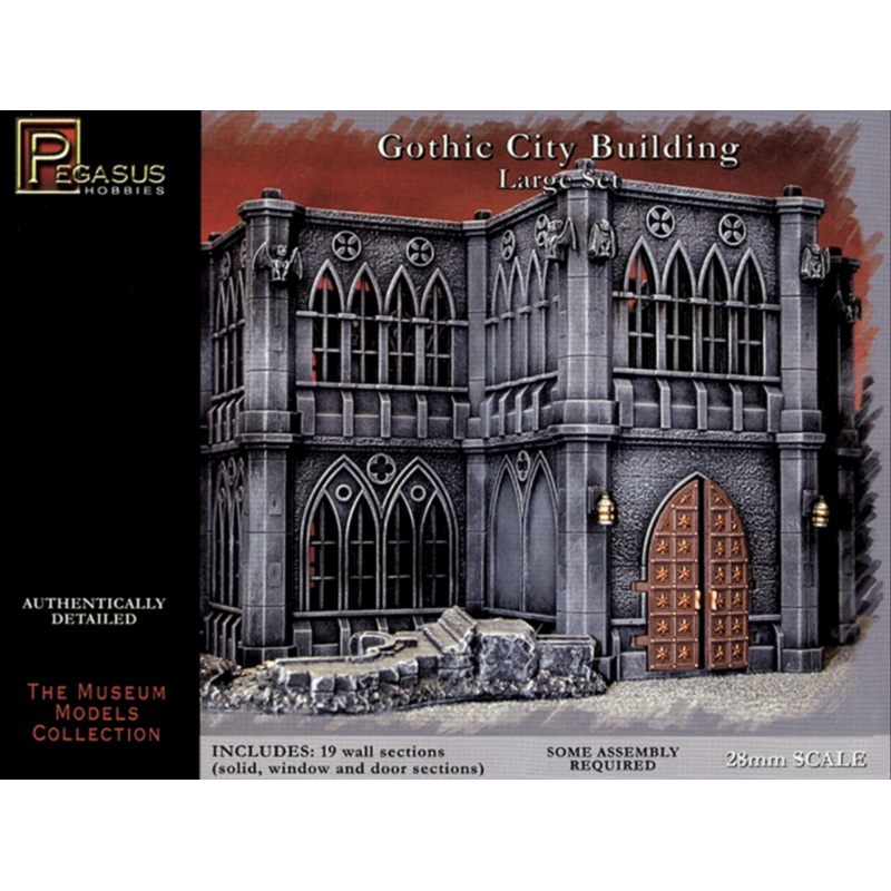 Gothic City Building Large Set