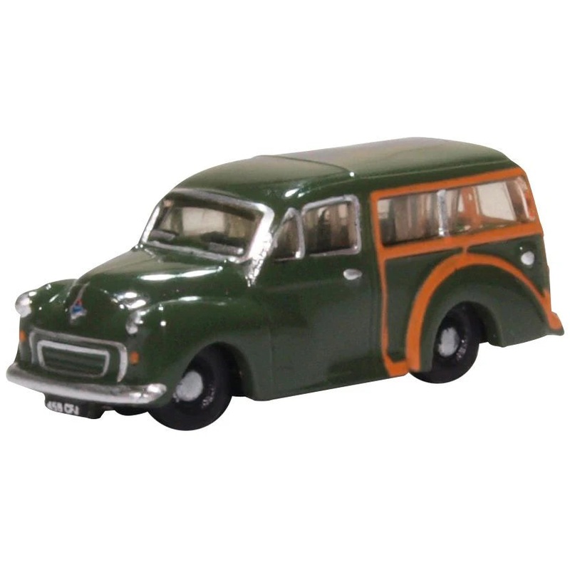 Morris Minor Traveller Almond Green (Dot Cotton)