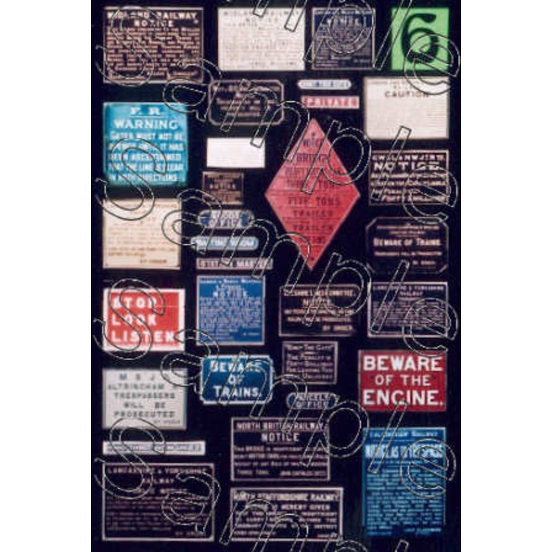 O Gauge Trackside Notices Midland