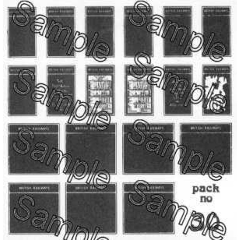 OO Gauge BR Poster Boards