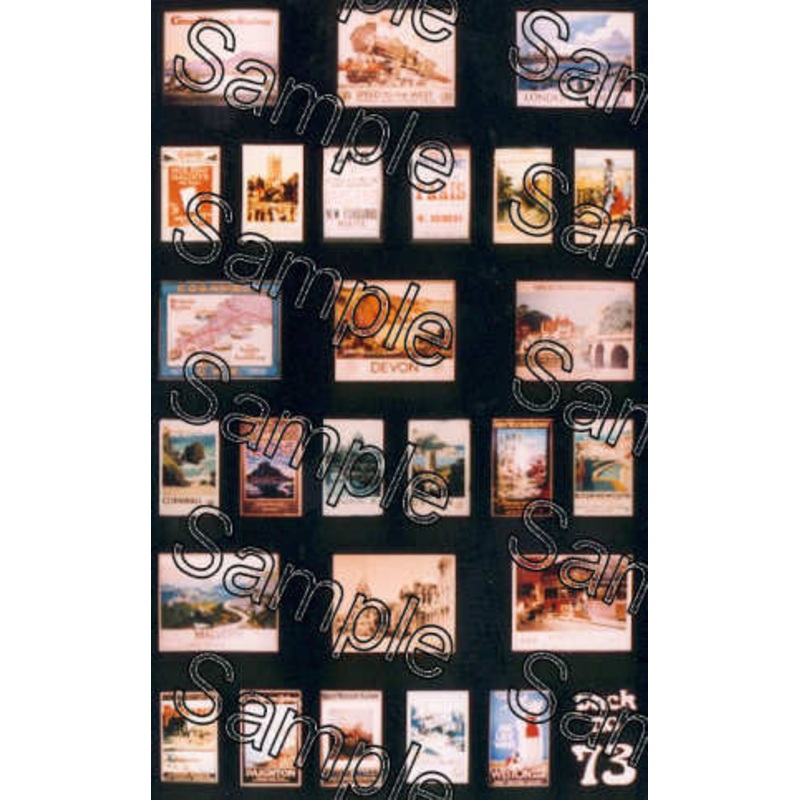 OO Gauge GWR Travel Posters