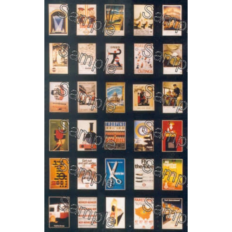 OO Gauge London Transport Travel Posters Post-1930