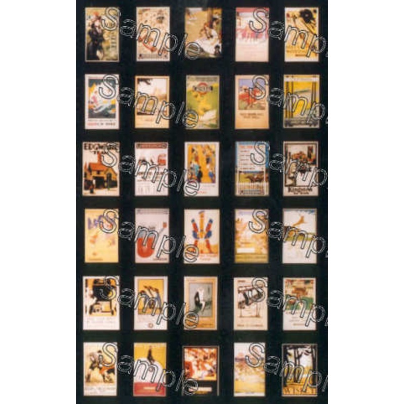OO Gauge London Transport Travel Posters Pre-1930