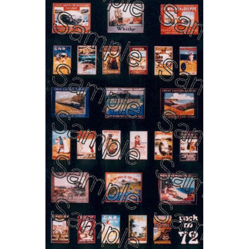 OO Gauge Pre-Grouping Travel Posters