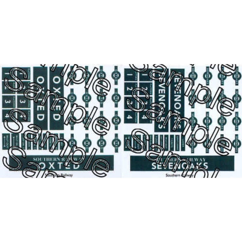 OO Gauge Southern Railway (Target Style) Sevenoaks Oxted
