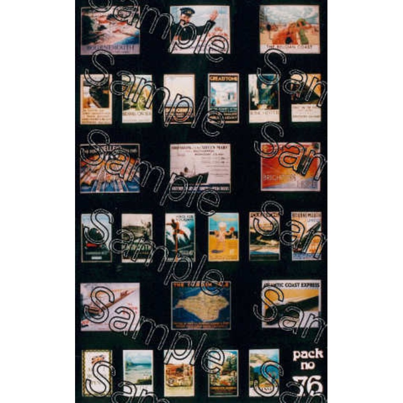 OO Gauge Southern Travel Posters