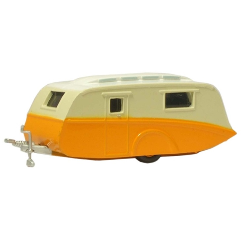 Orange and Cream Caravan