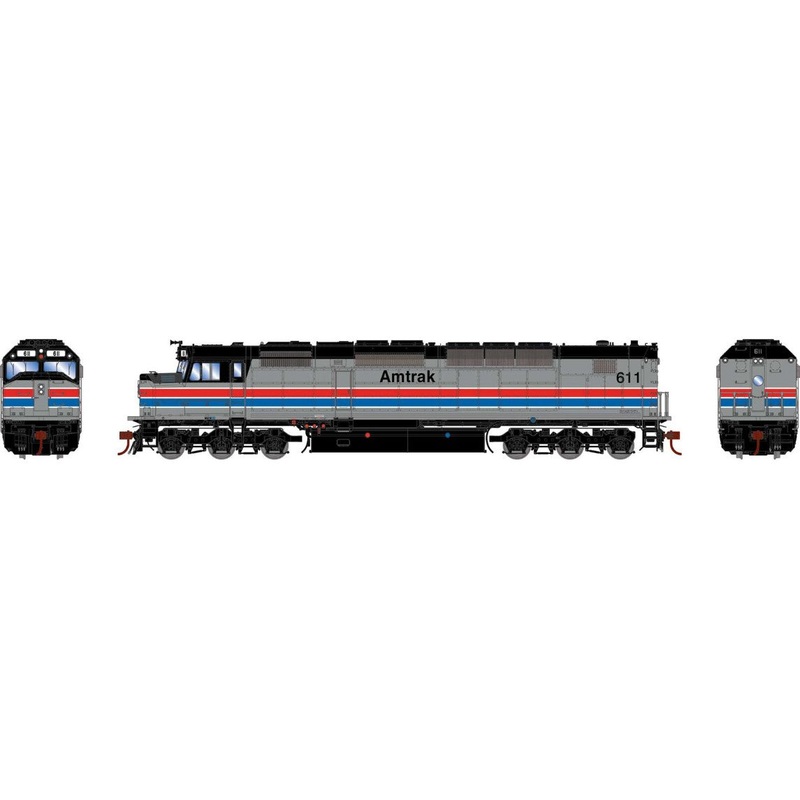 SDP40F Locomotive Amtrak Phase II #611 Diesel Locomotive