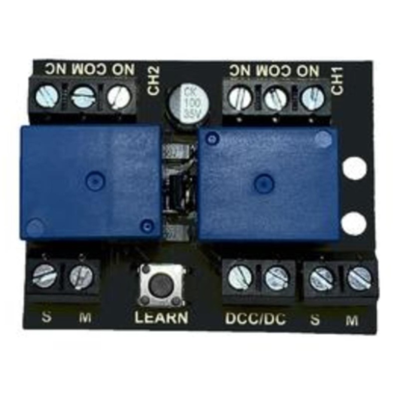 Twin Channel Relay Controller For DC/DCC