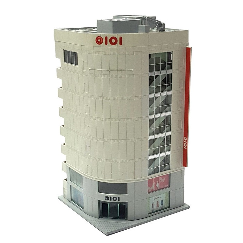 Diotown 8 Floor Corner Office Block White (Pre-Built)
