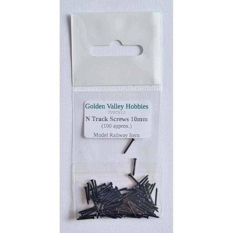 Track Screws N Gauge 10mm Long (x100)