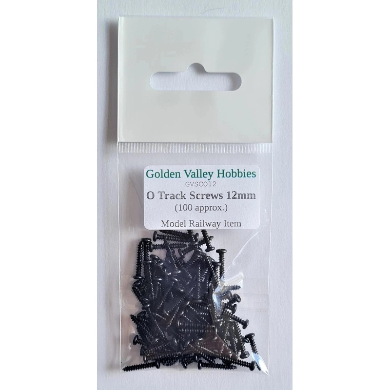 Track Screws O Gauge 12mm Long (x100)