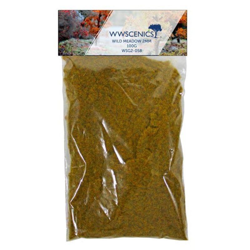WWS 2mm Wild Meadow Static Grass Refill – 100g