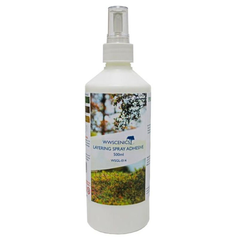 WWS Static Grass Layering Spray Adhesive 500ml