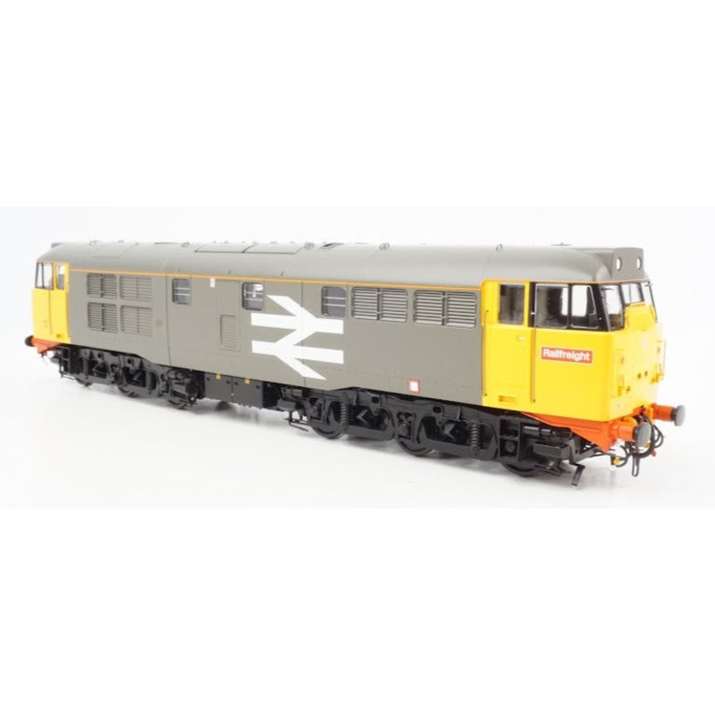 Class 31 Railfreight Large Logo Grey/Yellow Unnumbered Diesel Locomotive