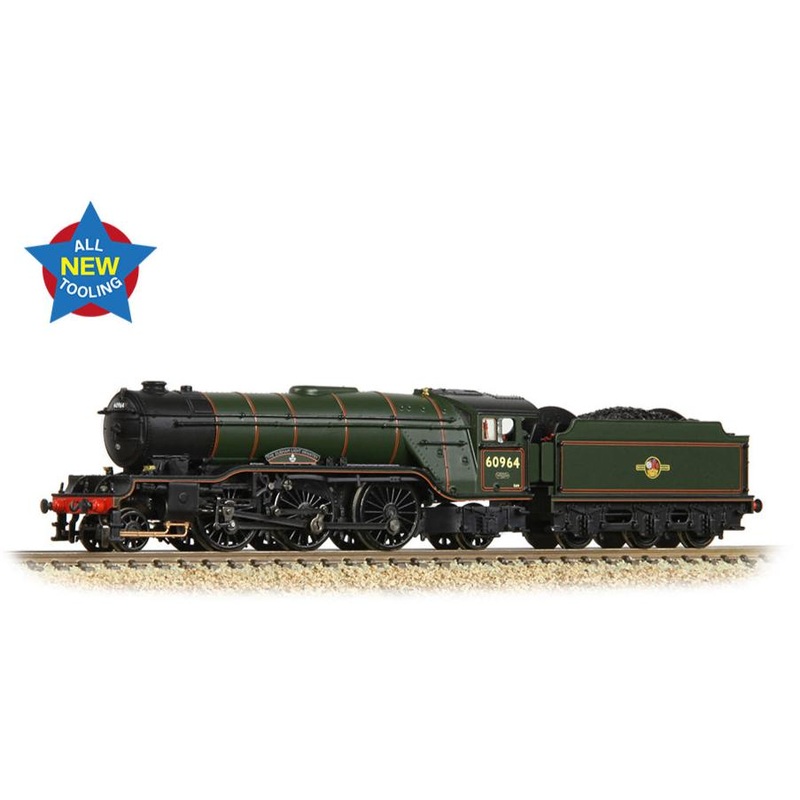 LNER V2 60964 ‘Durham Light Infantry’ BR Lined Green (Late Crest) Steam Locomotive