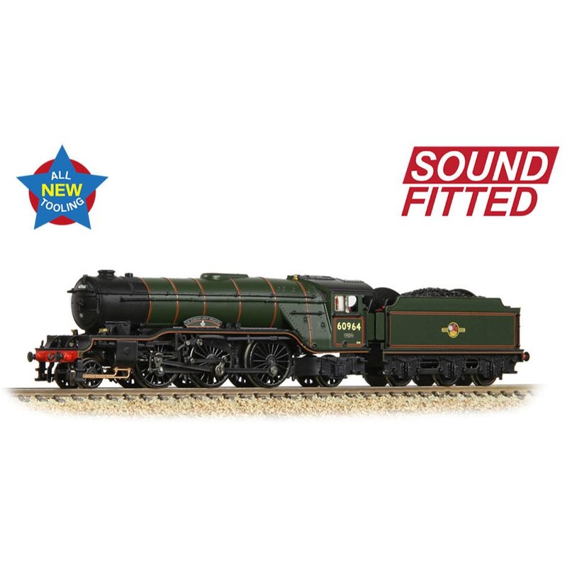 LNER V2 60964 ‘Durham Light Infantry’ BR Lined Green (Late Crest) Steam Locomotive – DCC Sound