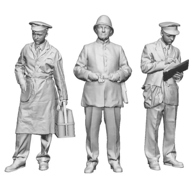 O Gauge Town and Country – Milkman, Policeman and Postman