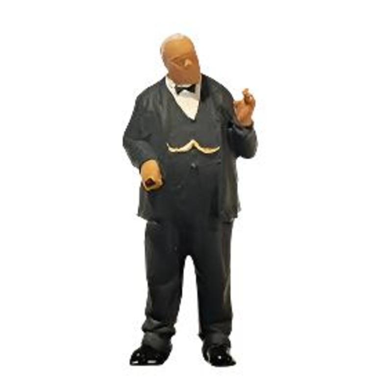 Winston Churchill Figure