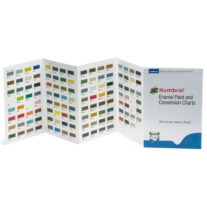 Humbrol Enamel Colour Chart