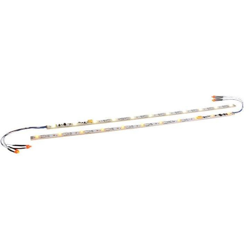 LED Lighting Strip, with Taillight, 255mm, 11 LEDs, Yellow, with Integrated Decoder