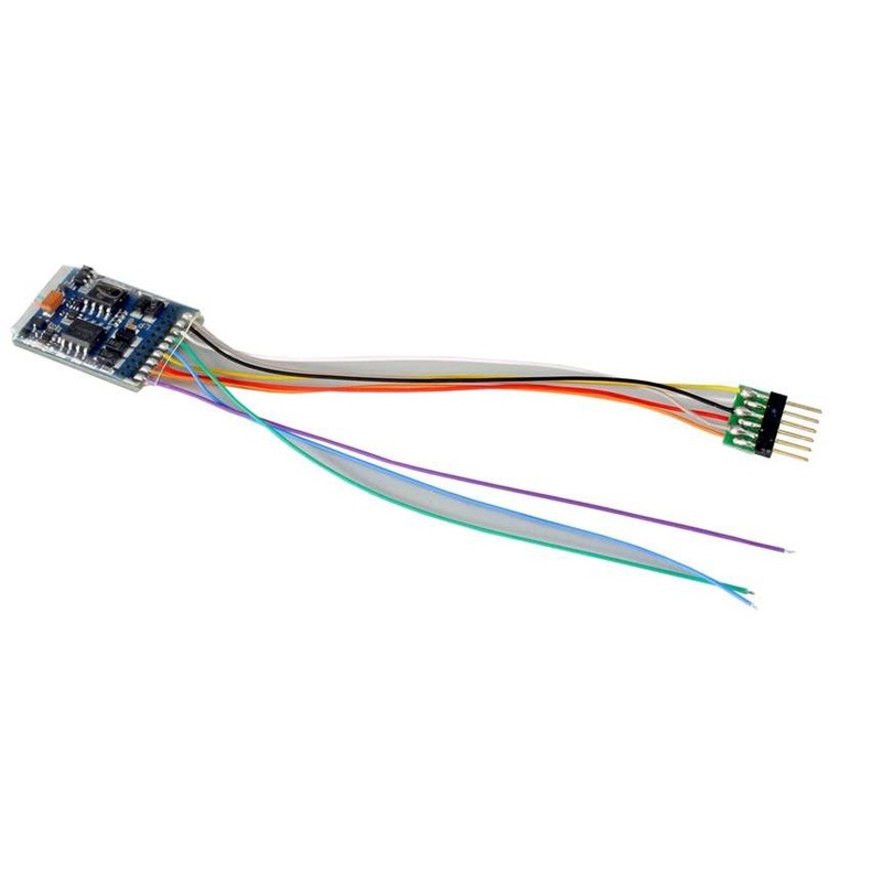 LokPilot 5, DCC/MM/SX/M4, 6 Pin, NEM651