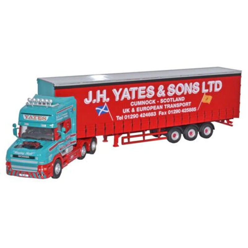 Scania T Cab Topline Curtainside J H Yates and Sons Ltd