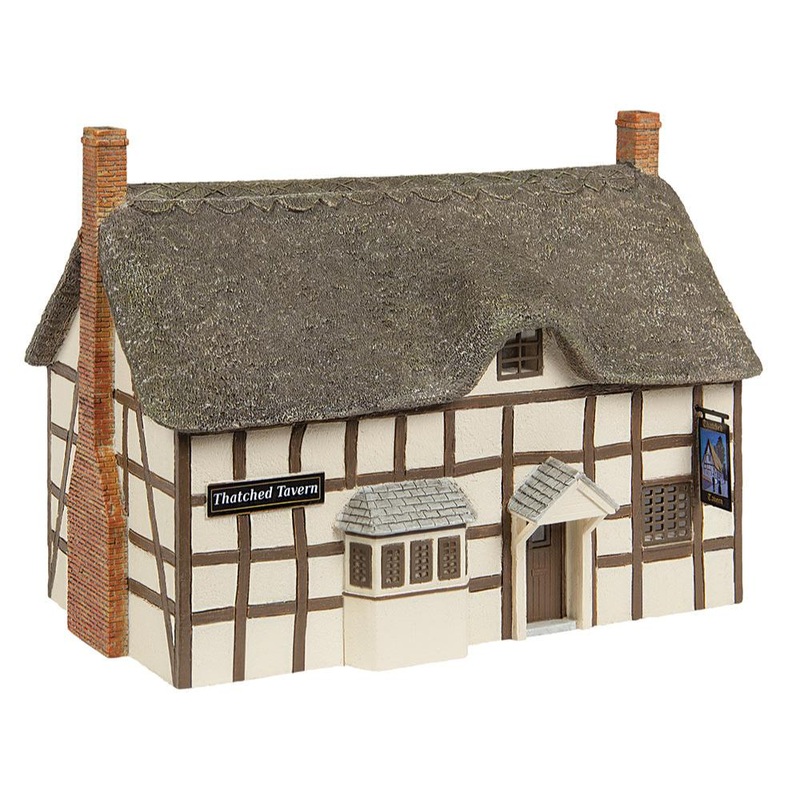 Thatched Tavern Brown & Cream