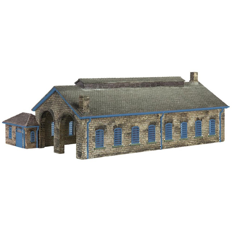 Two Road Stone Engine Shed Blue