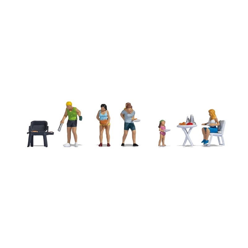 Campers and Accessories Figure Set of 5
