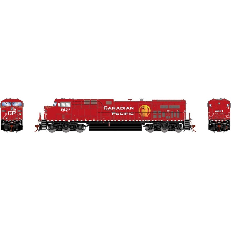 HO GEN AC4400CW Locomotive w/DCC & SOUND, CP #8621