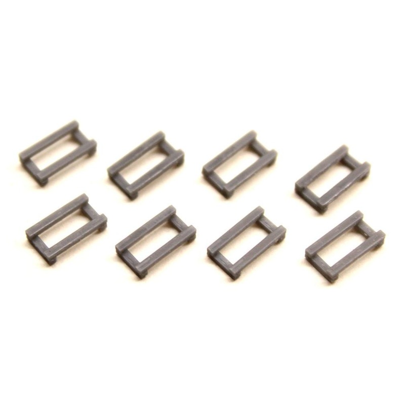 Lowmac Chock x8 Load – OO 1/76 UNPAINTED